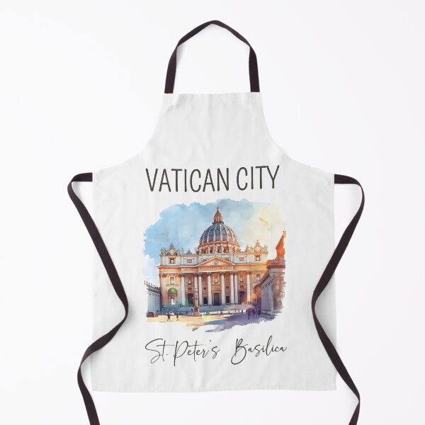 Item preview, Watercolor Design of St. Peter’s Basilica - Vatican City designed and sold by Sketch-Shack.