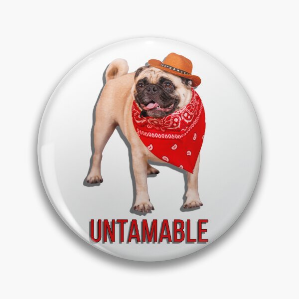 Item preview, Diego the Pug - Untamable - Sheriff Costume - Spooky Time Collection designed and sold by 9VoltGorilla.