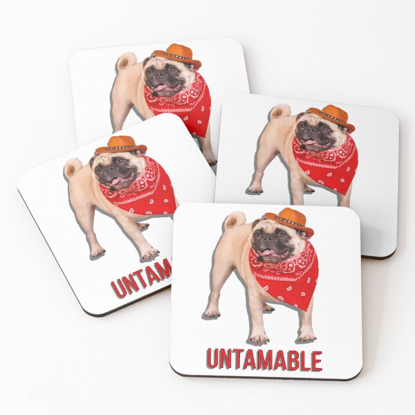 Item preview, Diego the Pug - Untamable - Sheriff Costume - Spooky Time Collection designed and sold by 9VoltGorilla.