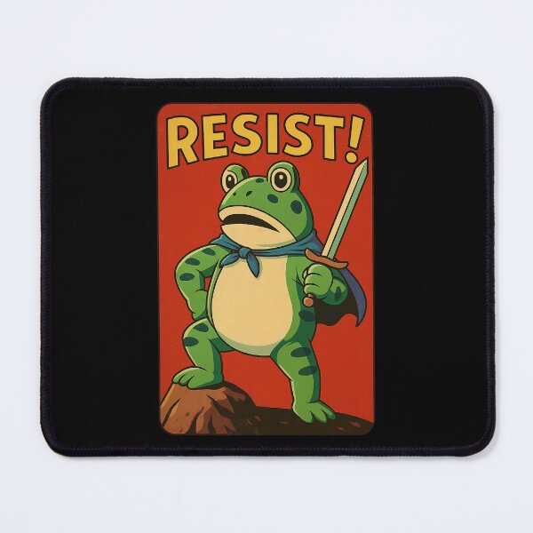 Item preview, Portland Frog — Resist Design | Vintage Protest Frog designed and sold by The Devil's Bargain.