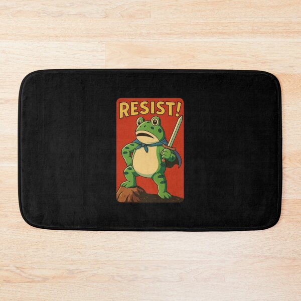 Item preview, Portland Frog — Resist Design | Vintage Protest Frog designed and sold by The Devil's Bargain.