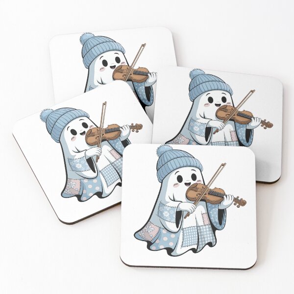 Item preview, patchwork ghost playing the violin designed and sold by jkrphoto.