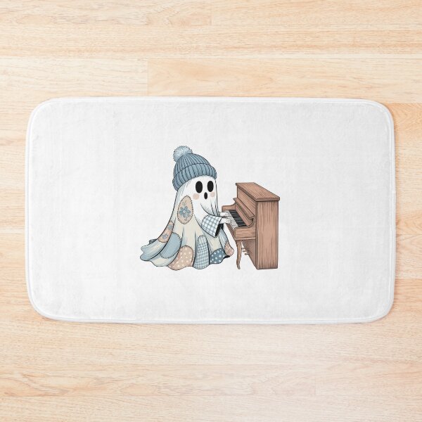 Item preview, patchwork ghost playing the piano designed and sold by jkrphoto.