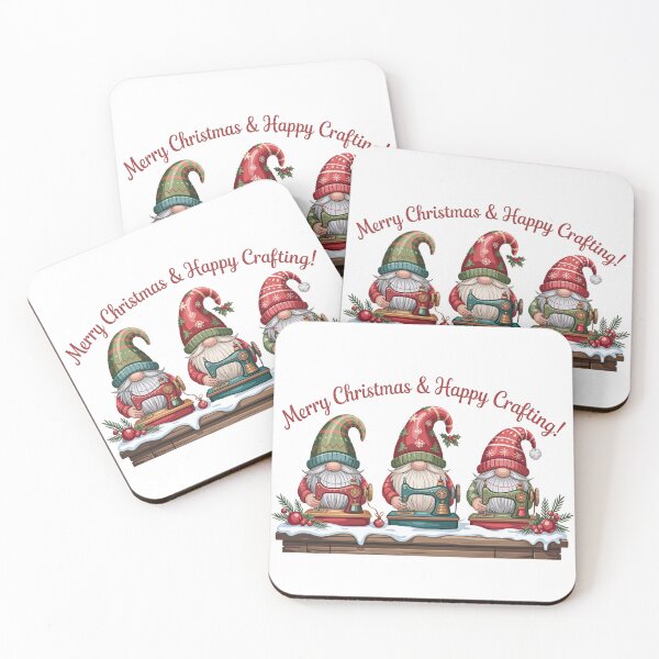 Item preview, Christmas Three Gomes Sewing Machine designed and sold by jkrphoto.
