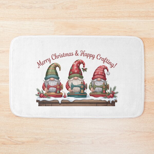 Item preview, Christmas Three Gomes Sewing Machine designed and sold by jkrphoto.