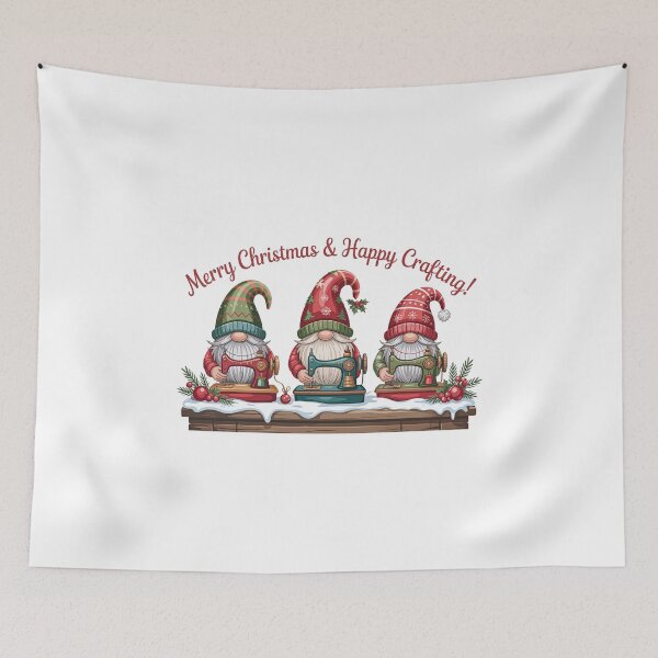 Item preview, Christmas Three Gomes Sewing Machine designed and sold by jkrphoto.