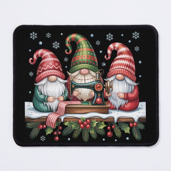 Item preview, Christmas Three Gomes Sewing Machine designed and sold by jkrphoto.