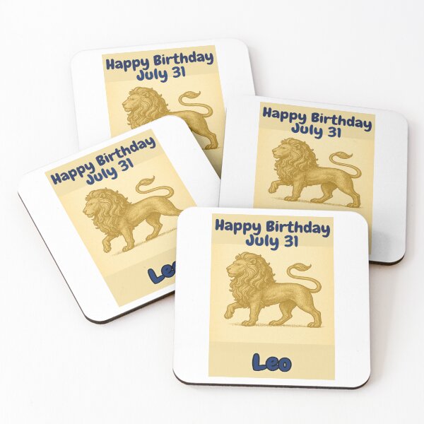 Item preview, Birthday Zodiac Sign – July 31 designed and sold by ariksworld.