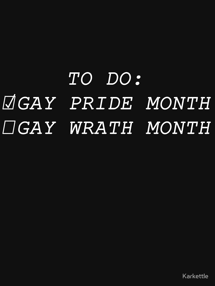 gay wrath shirt