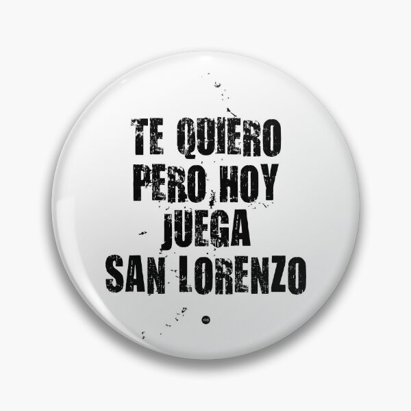 Item preview, I love you, but today San Lorenzo (FC) is playing. designed and sold by XUSRedbubble.