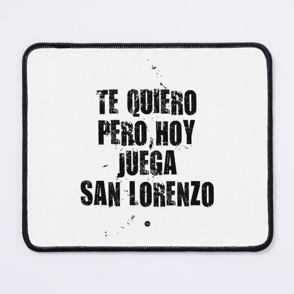 Item preview, I love you, but today San Lorenzo (FC) is playing. designed and sold by XUSRedbubble.