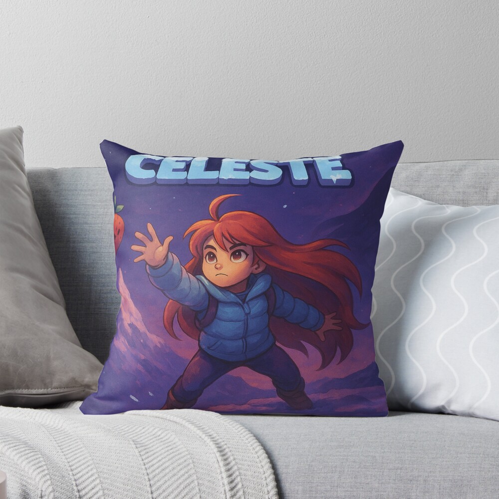 Item preview, Throw Pillow designed and sold by FeelTheDrawing.