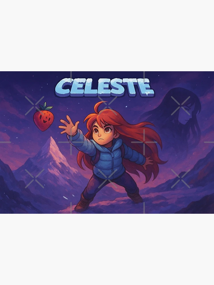 Thumbnail 3 of 3, Poster, Celeste designed and sold by FeelTheDrawing.