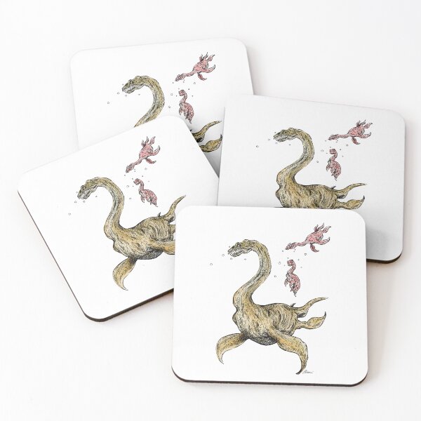 Item preview, Plesiosaurus Family Illustration designed and sold by onurunderartworks.