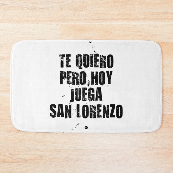 Item preview, I love you but today San Lorenzo (fc) is playing. designed and sold by XUSRedbubble.