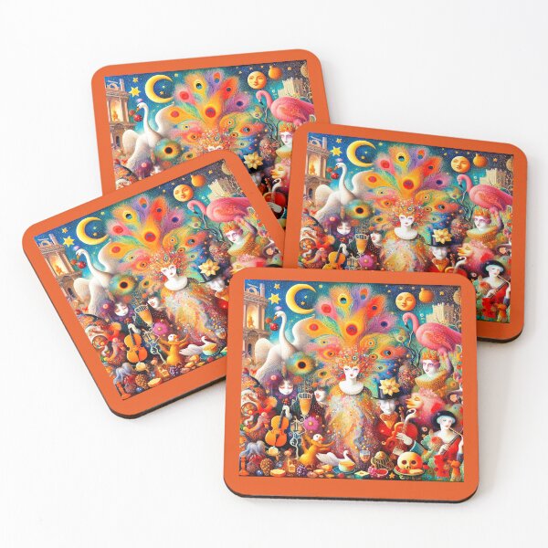 Item preview, The Celestial Masquerade – Surreal Assembly of Music and Myth designed and sold by daweave77.