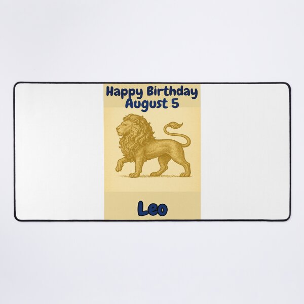 Item preview, Birthday Zodiac Sign – August 5 designed and sold by ariksworld.