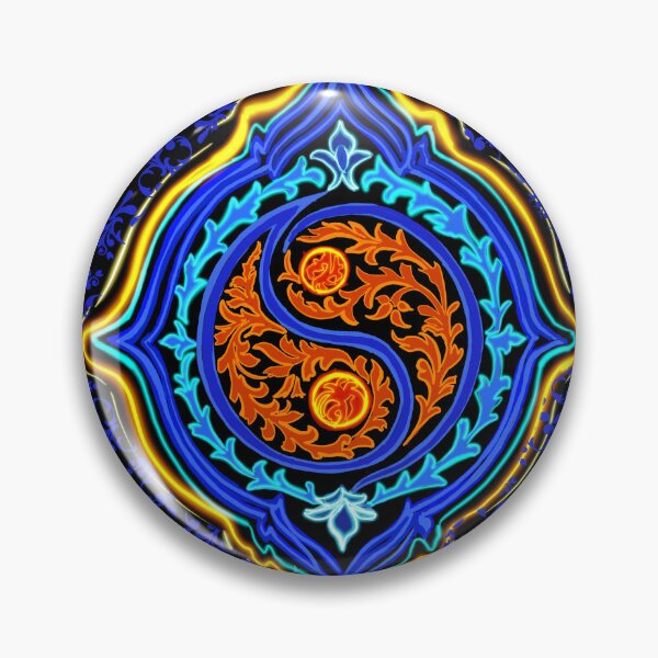 Item preview, Persian Yin Yang Toranj , Awareness and Perfection  designed and sold by Shabi4Arts.