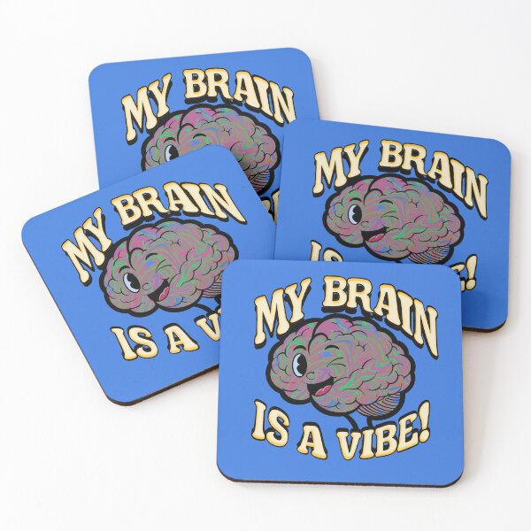 Item preview, My Brain is a Vibe designed and sold by Federation Skum Artz.