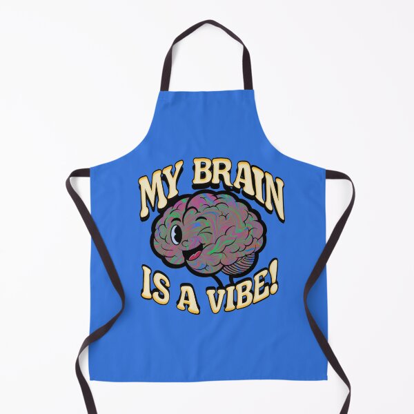 Item preview, My Brain is a Vibe designed and sold by Federation Skum Artz.