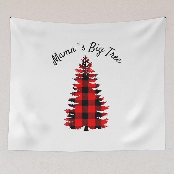 Item preview, Mama's Big Tree | Red Buffalo Plaid Christmas Kids | Big Sibling Gift designed and sold by -justb-.