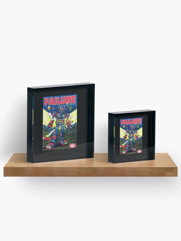 Thumbnail 3 of 5, Acrylic Block, Failure Band designed and sold by BrodieBouges.