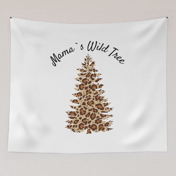 Item preview, Mama's Wild Tree | Leopard Print Christmas Kids | Family Matching Set designed and sold by -justb-.
