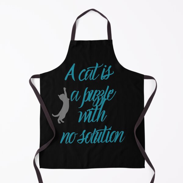 Item preview, A Cat Is A Puzzle With No Solution designed and sold by JokeAndStyle.