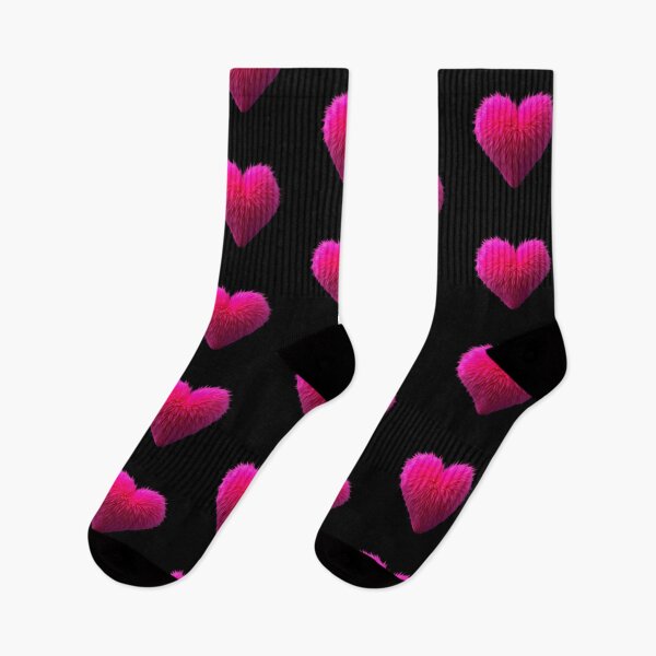 Item preview, Fluffy Pink Heart – Soft Magenta Glow and Tender Emotion designed and sold by PixelVibe782.