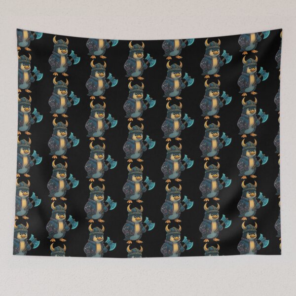 Item preview, Viking Penguin | Cute Warrior Bird Design | Adorable Norse Penguin with Horned Helmet & Battle Axe | Funny Nordic Animal Art | Kawaii Ice Viking designed and sold by OnPointOutfits.