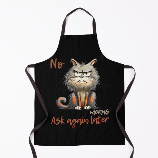 Item preview, No Means Ask Again Later designed and sold by JokeAndStyle.