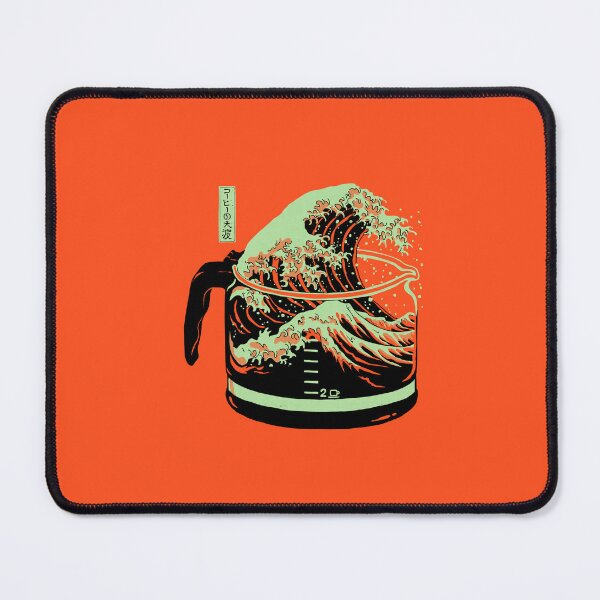 Item preview, Great wave of coffee red variant designed and sold by Elan Harris.