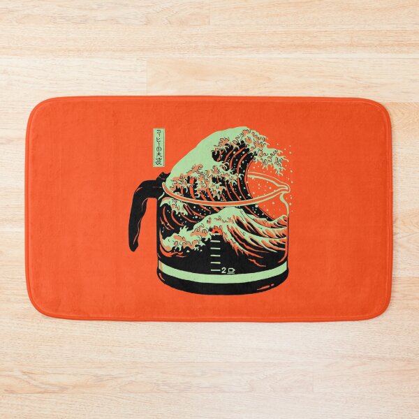 Item preview, Great wave of coffee red variant designed and sold by Elan Harris.