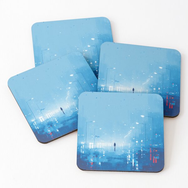 Item preview, Silent Blue Horizon designed and sold by Dusk Atelier.