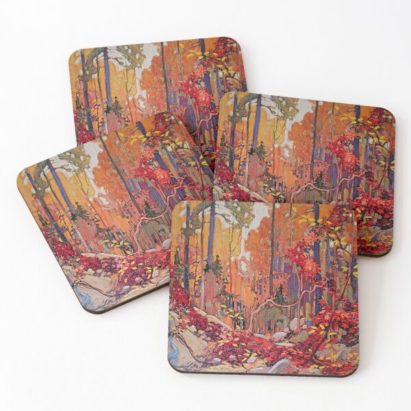 Item preview, Tom Thomson, Autumn's Garland, magnificent Canadian Wilderness Landscapes designed and sold by VisualGeni.