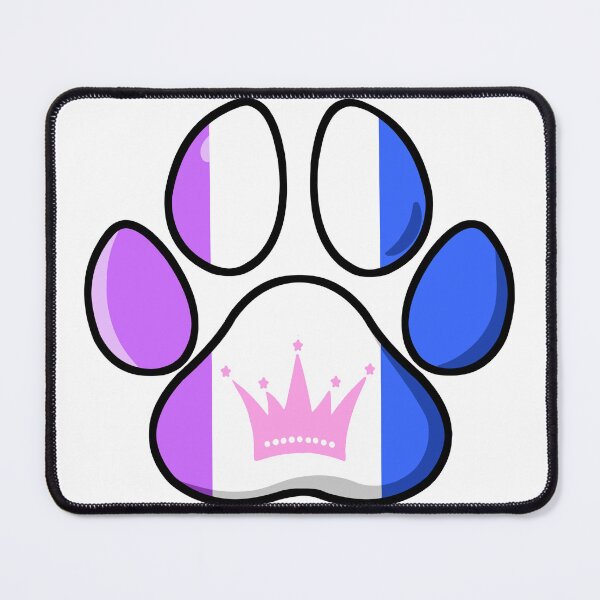 Item preview, pride - drag pawprint designed and sold by Official Legacy and Dameni Fan Art.