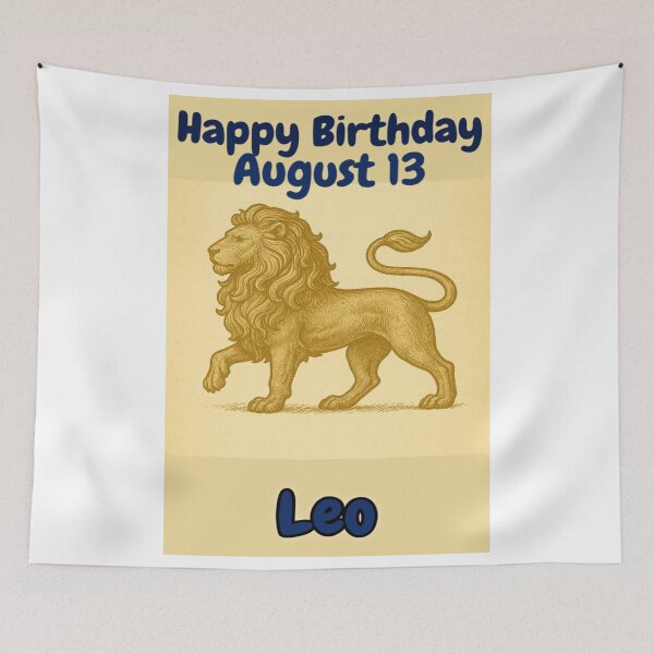 Item preview, Birthday Zodiac Sign – August 13 designed and sold by ariksworld.