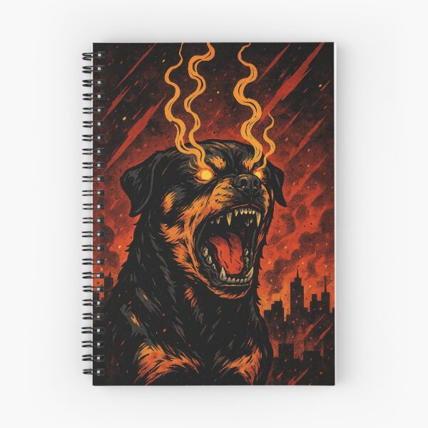 Item preview, Mythic Rottweiler of Flame and Iron designed and sold by Flying Doggo.