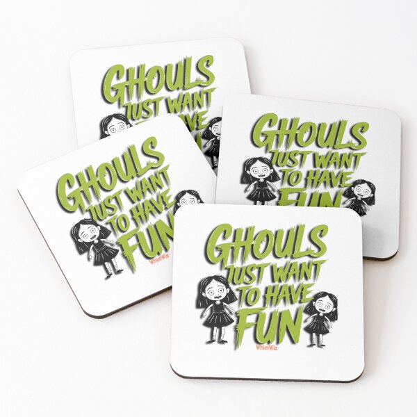 Item preview, Ghouls Just Want to have Fun - WhimWiz Funny Quote & Quirky Gift Idea designed and sold by WhimWiz.