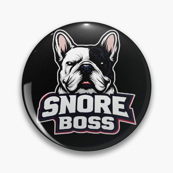 Artikelvorschau, SNORE BOSS – Lustiges Hundemotiv für Frenchie Fans entworfen und verkauft von drizzd.