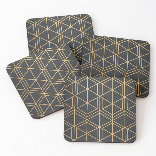 Item preview, Golden Line Geometry – Seamless Elegant Geometric Pattern Design designed and sold by SaicoGN.