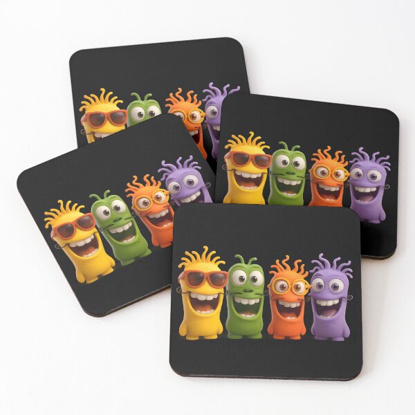 Item preview, Colorful Cartoon Monster Crew — Whimsical Cute Monster Illustration designed and sold by Witsprings.
