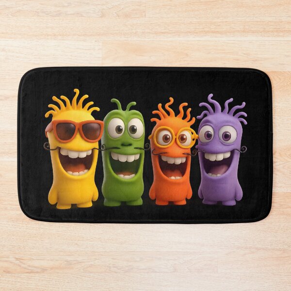 Item preview, Colorful Cartoon Monster Crew — Whimsical Cute Monster Illustration designed and sold by Witsprings.