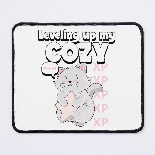 Item preview, Leveling Up My Cozy – Purrfect Gamer Cat designed and sold by Trust46.