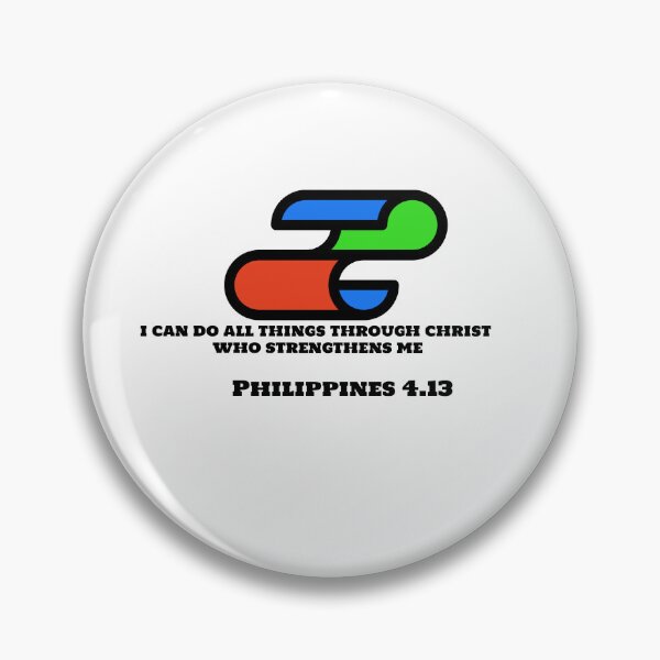 Item preview, Philippians 4:13 Faith Strength Quote designed and sold by Patty'sCollective.