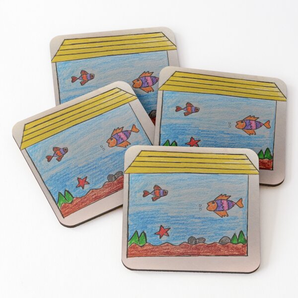 Item preview, An fish aquarium drawn by me. designed and sold by Harsha888.