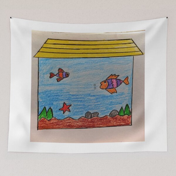 Item preview, An fish aquarium drawn by me. designed and sold by Harsha888.