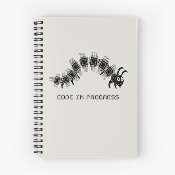 Item preview, Funny Tech Insect with Pixel Text designed and sold by SplashTastic.