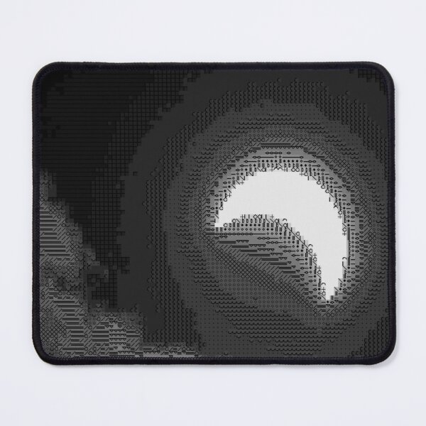 Item preview, Cyber Moon - Zen Black and White designed and sold by Dancing Squares Art.
