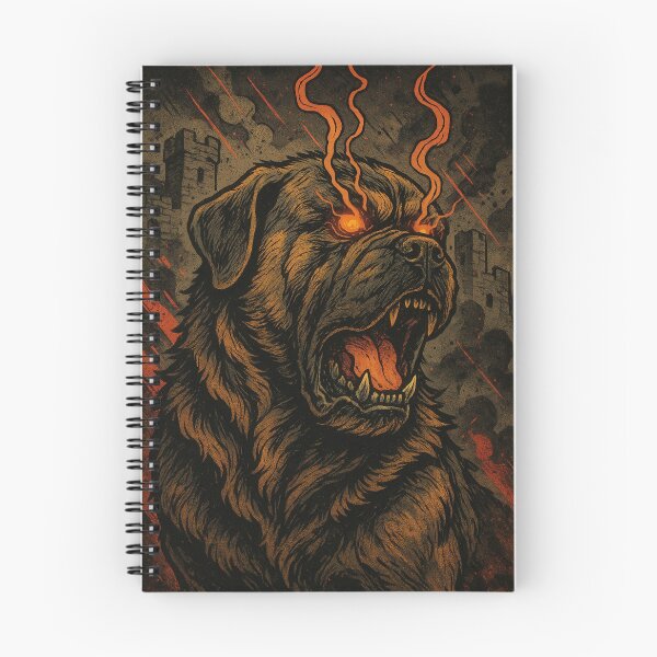 Item preview, Mythic Mastiff Guardian of Earth and Fire designed and sold by Flying Doggo.